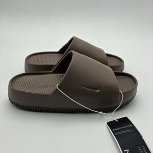 Nike Women’s Calm Slide Sandals Mink Brown Size 7 DX4816-203 New With Tags